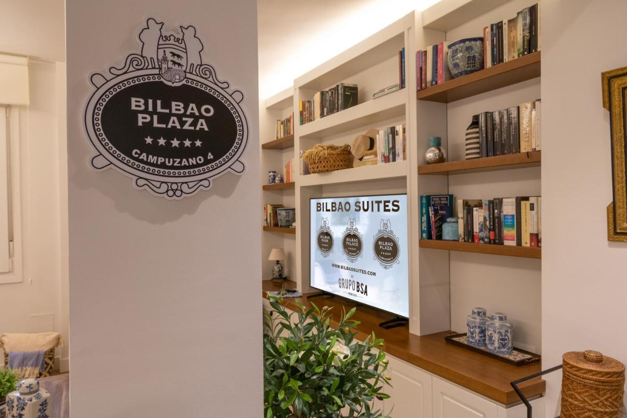 Bilbao Plaza Campuzano De Bilbao Suites, Elegante Y Centrico エクステリア 写真